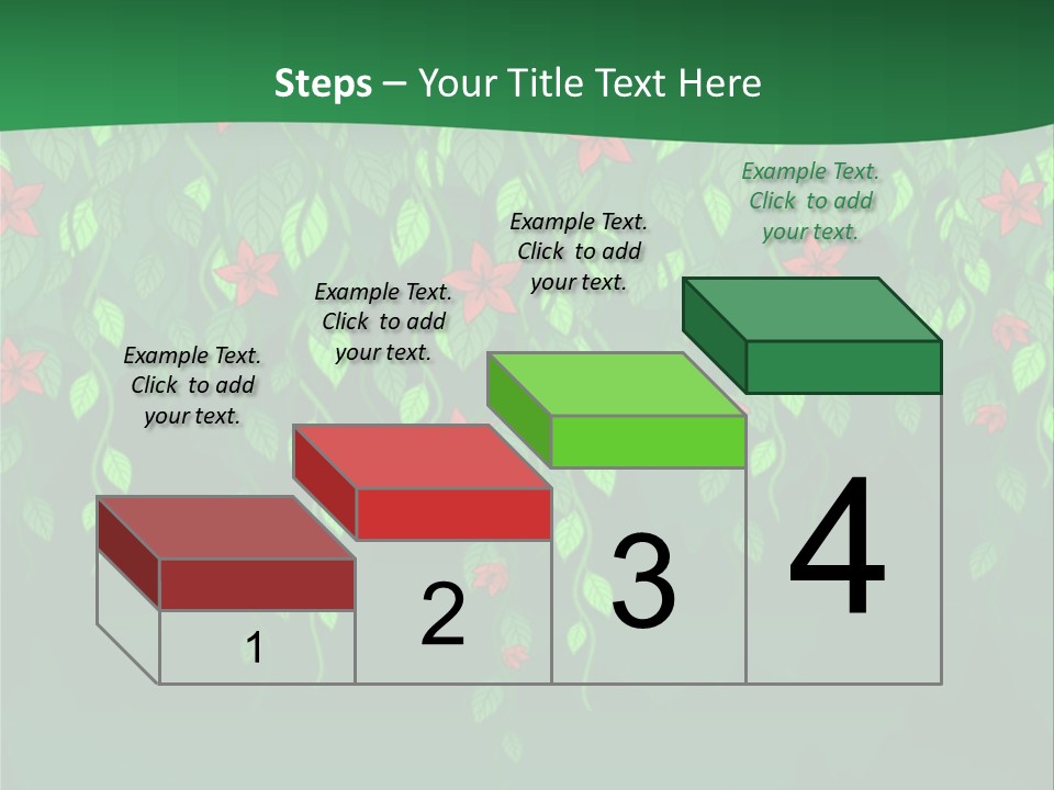 Floral Fantasy Idea PowerPoint Template