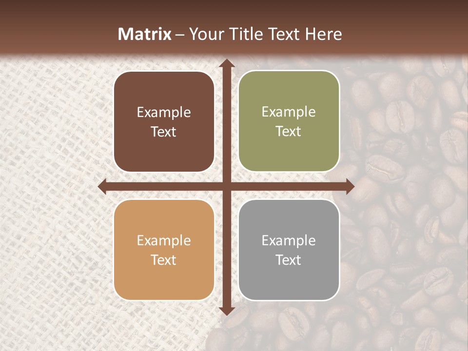 Mug Drinks Brown PowerPoint Template