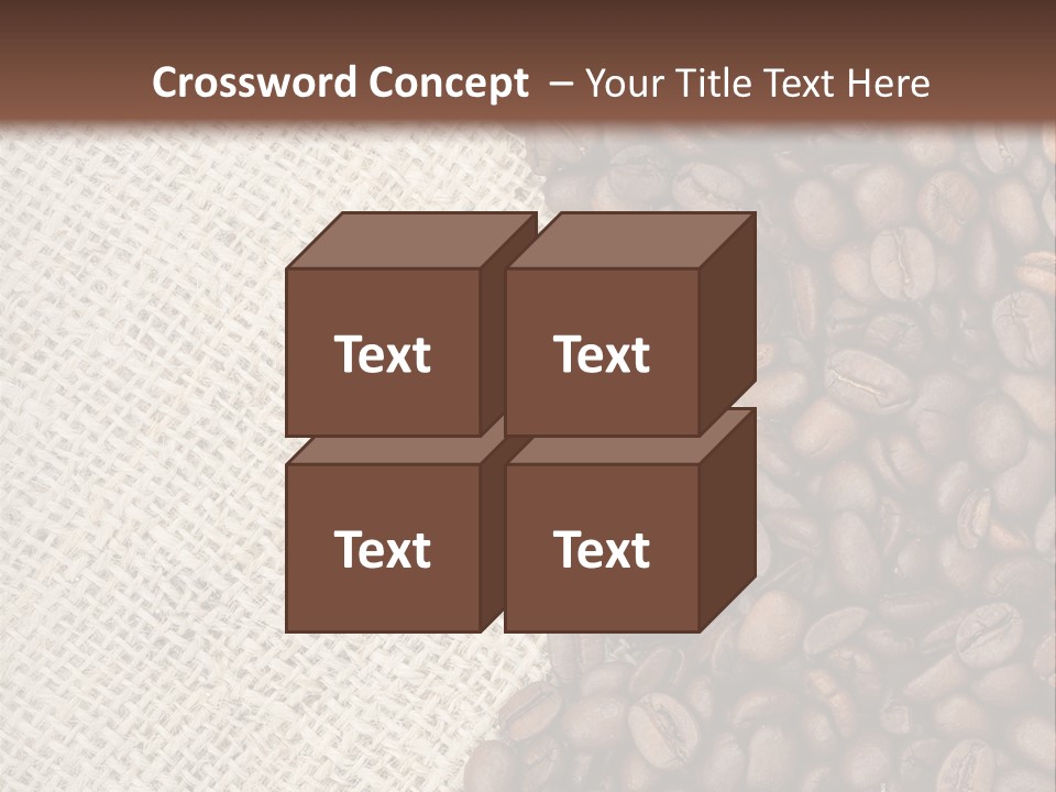 Mug Drinks Brown PowerPoint Template