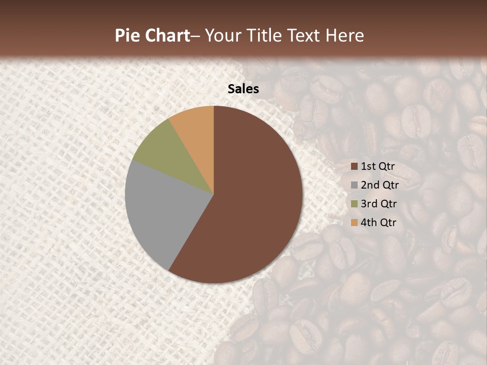 Mug Drinks Brown PowerPoint Template