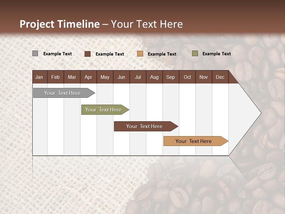 Mug Drinks Brown PowerPoint Template