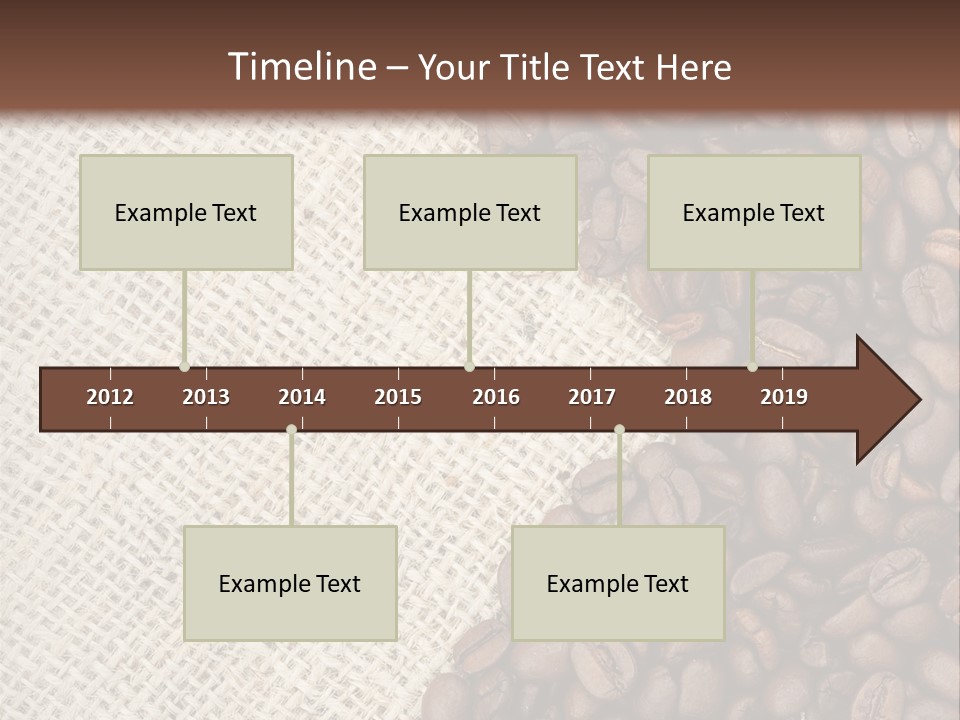 Mug Drinks Brown PowerPoint Template