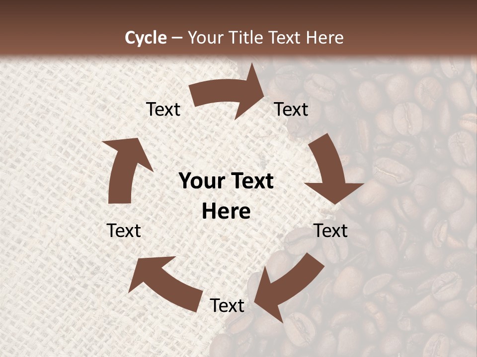 Mug Drinks Brown PowerPoint Template