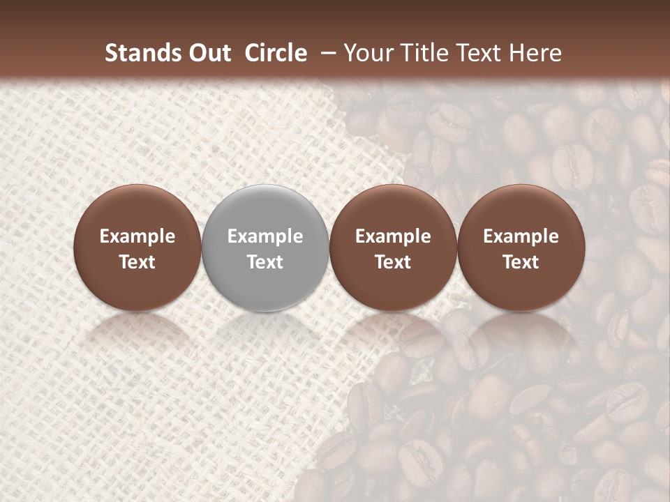 Mug Drinks Brown PowerPoint Template