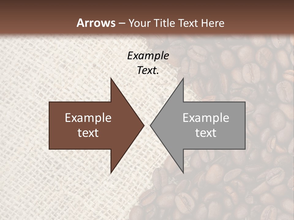 Mug Drinks Brown PowerPoint Template