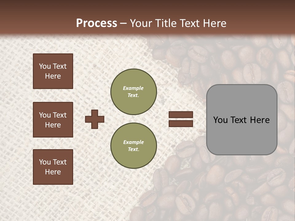 Mug Drinks Brown PowerPoint Template