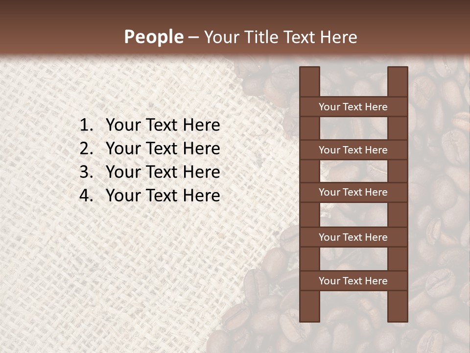 Mug Drinks Brown PowerPoint Template