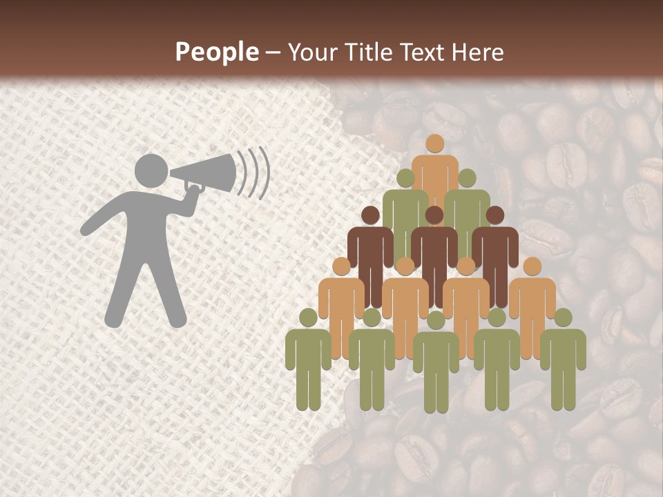 Mug Drinks Brown PowerPoint Template