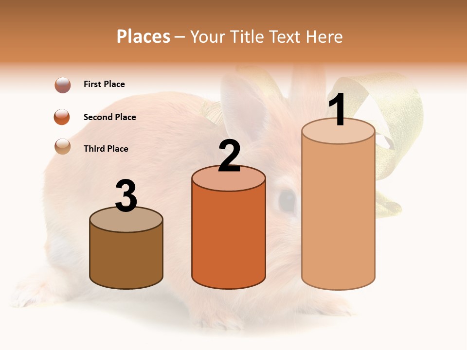 Furry Muffle Isolated PowerPoint Template