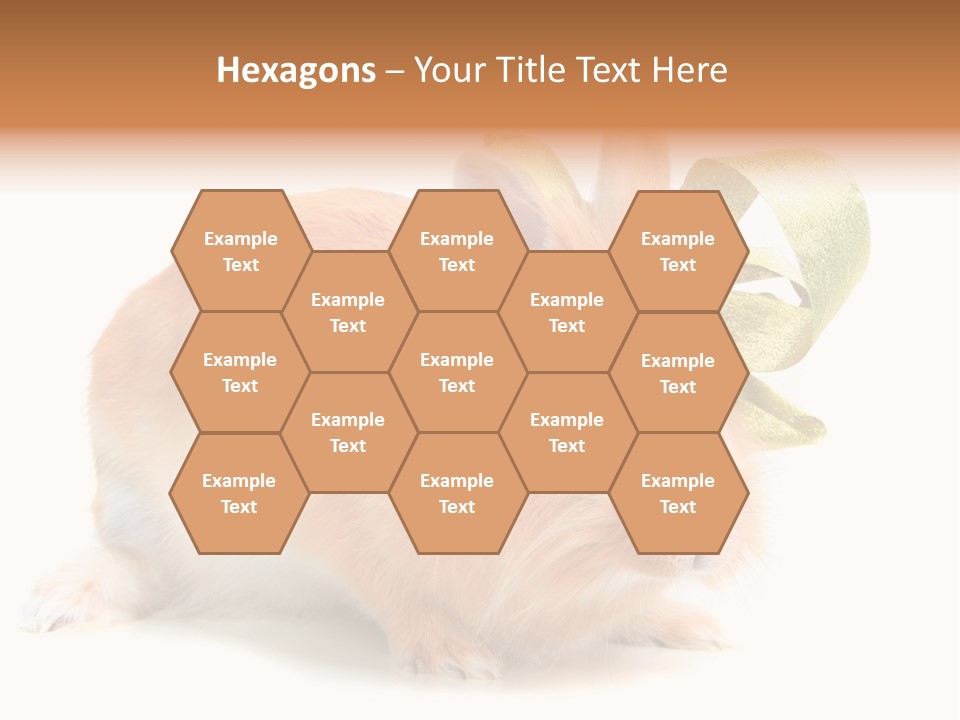 Furry Muffle Isolated PowerPoint Template