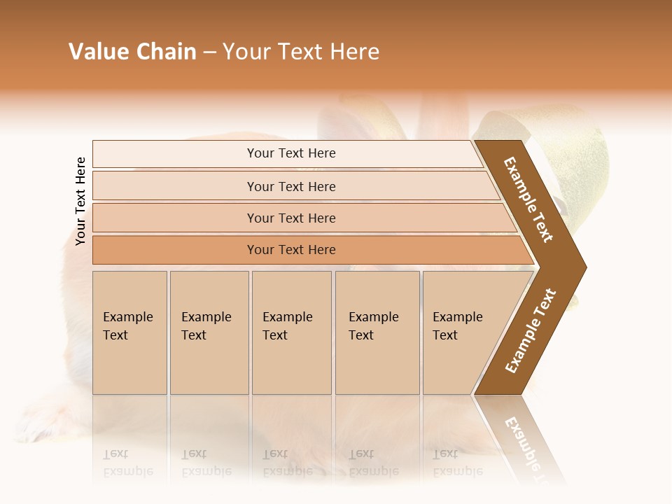Furry Muffle Isolated PowerPoint Template