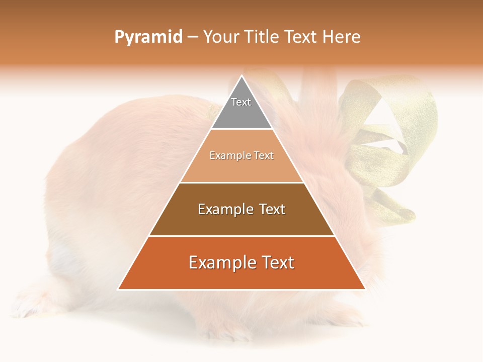 Furry Muffle Isolated PowerPoint Template