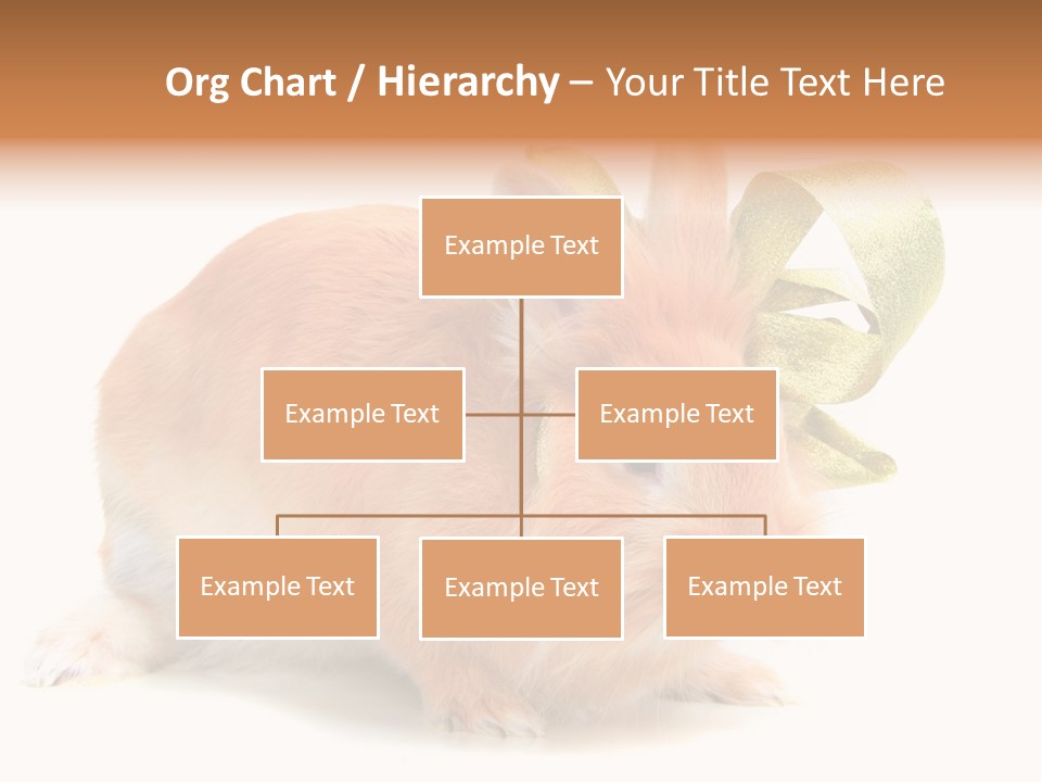 Furry Muffle Isolated PowerPoint Template