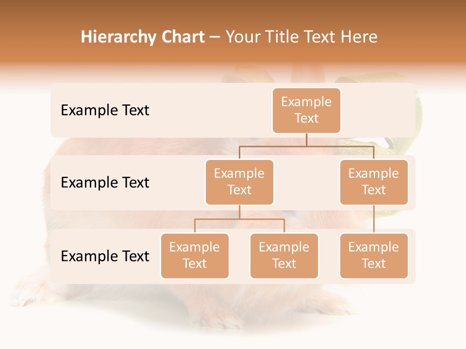 Furry Muffle Isolated PowerPoint Template