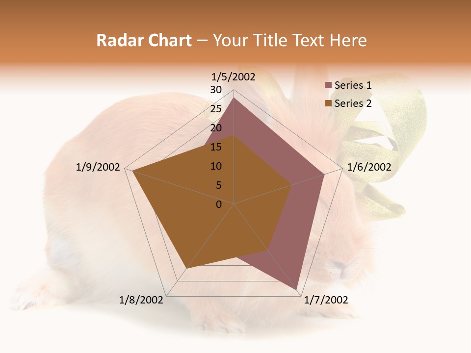 Furry Muffle Isolated PowerPoint Template