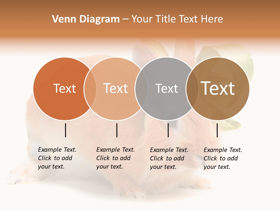 Furry Muffle Isolated PowerPoint Template