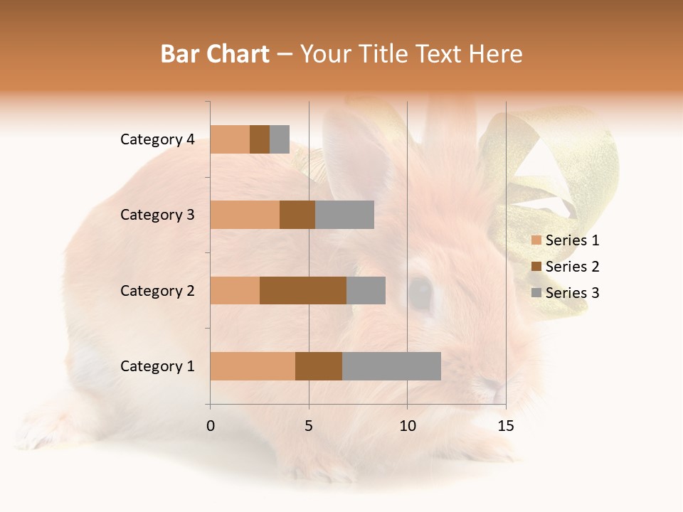 Furry Muffle Isolated PowerPoint Template