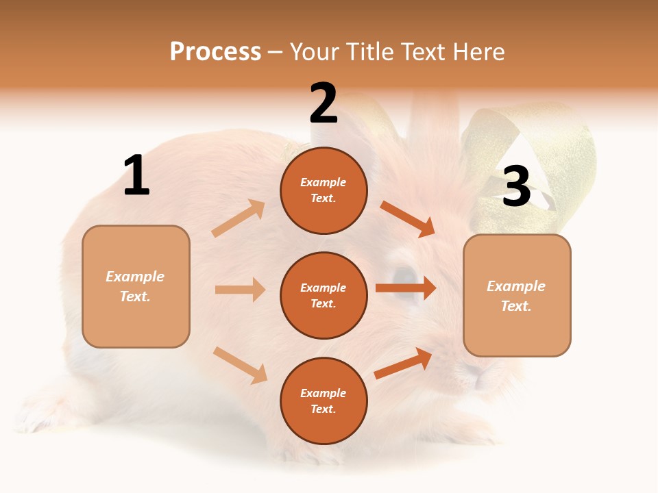 Furry Muffle Isolated PowerPoint Template