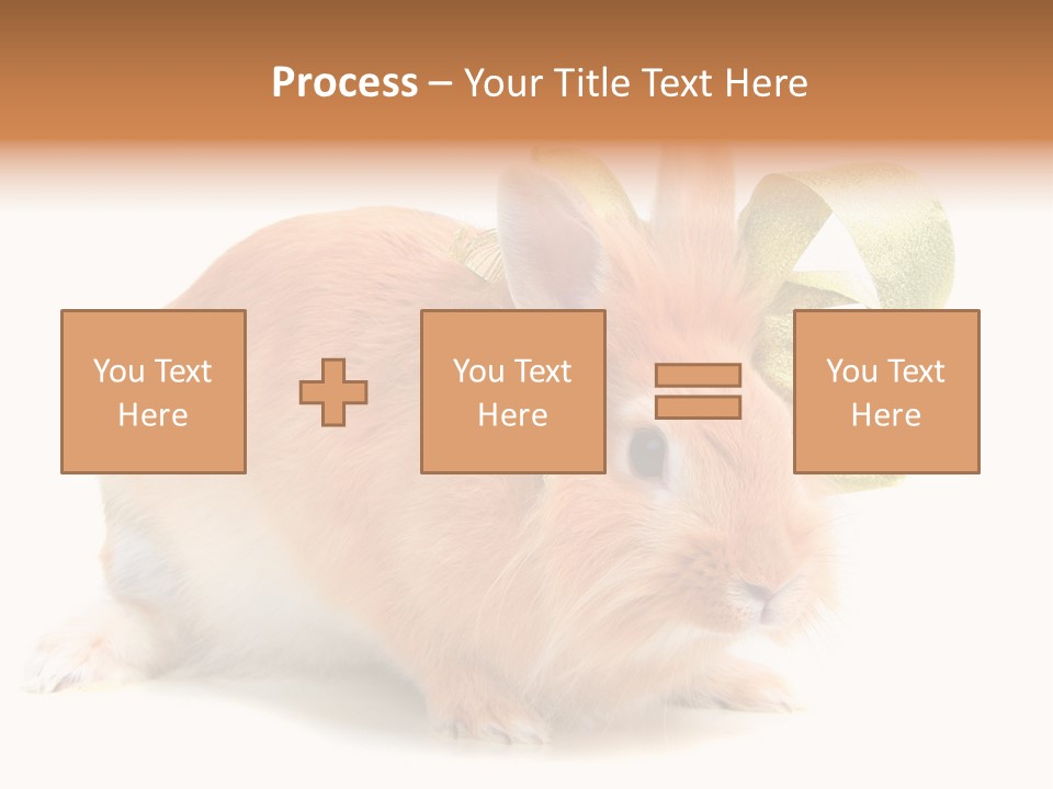 Furry Muffle Isolated PowerPoint Template