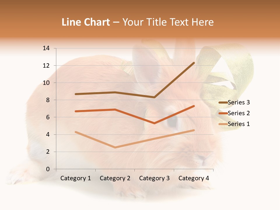 Furry Muffle Isolated PowerPoint Template