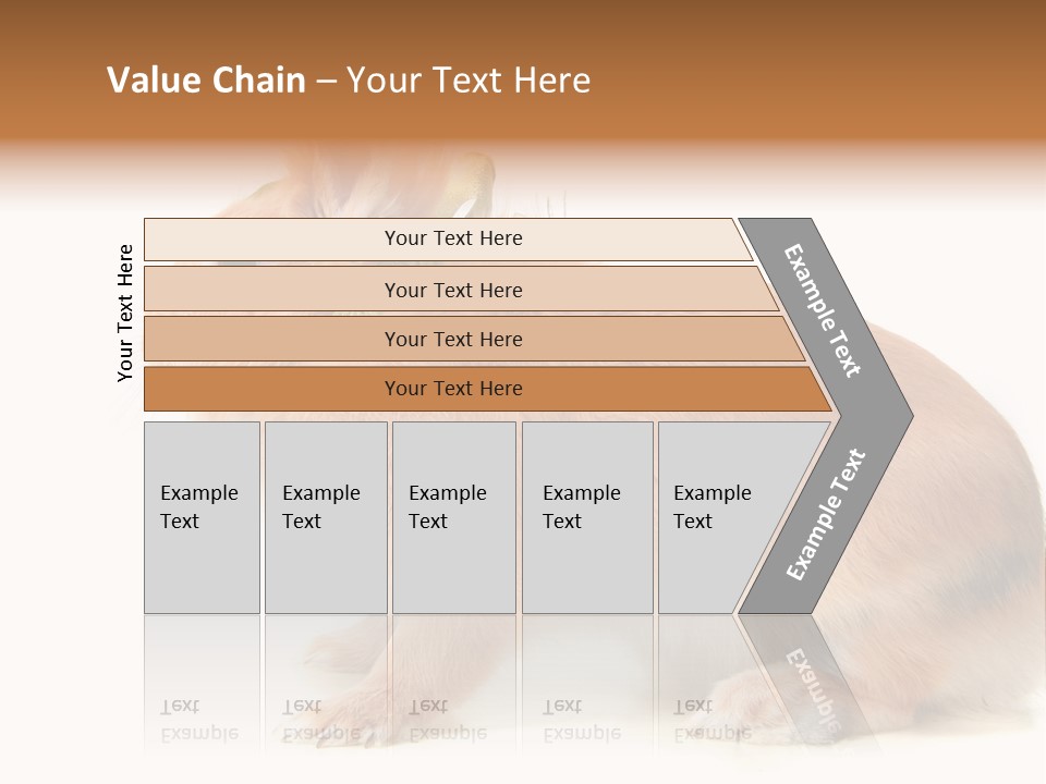 Easter Stylish Bunny PowerPoint Template