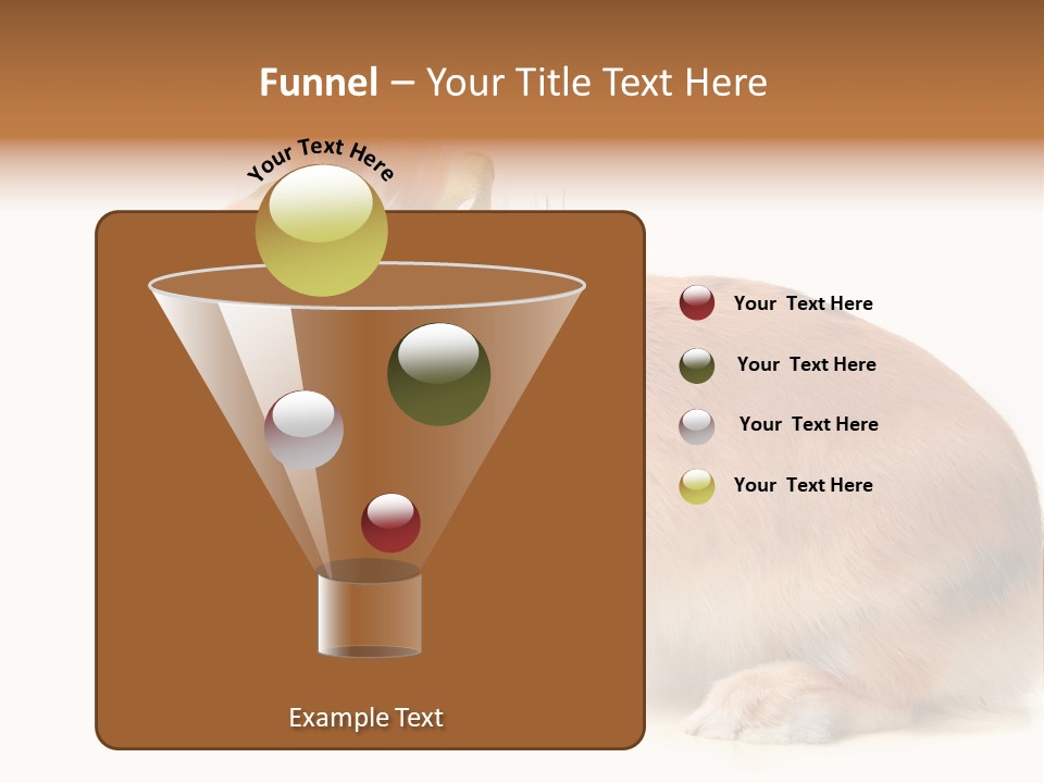 Easter Stylish Bunny PowerPoint Template