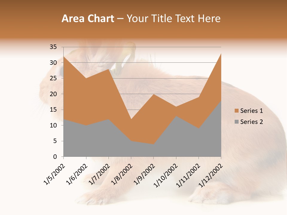 Easter Stylish Bunny PowerPoint Template