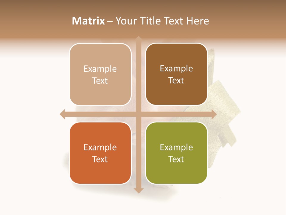 Animal Scarf Fluffy PowerPoint Template