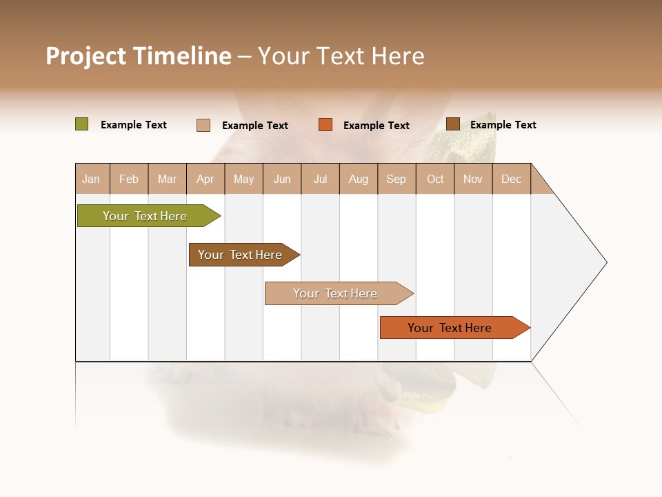 Animal Scarf Fluffy PowerPoint Template