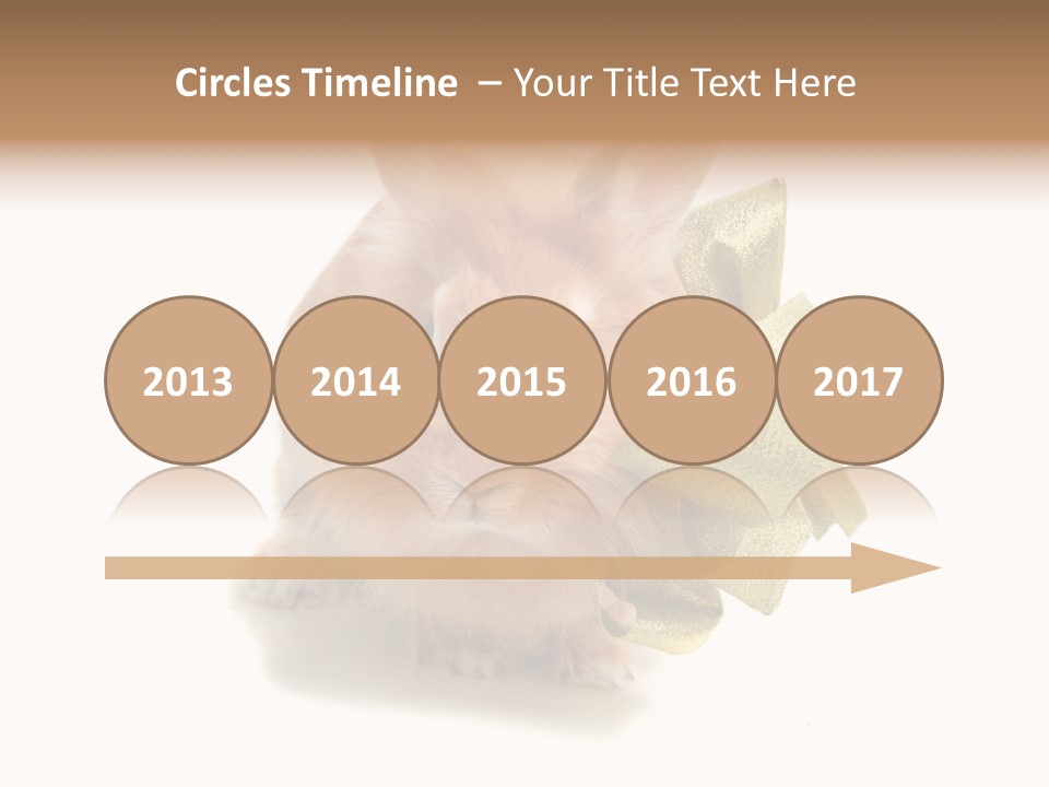 Animal Scarf Fluffy PowerPoint Template