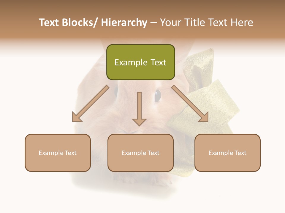 Animal Scarf Fluffy PowerPoint Template