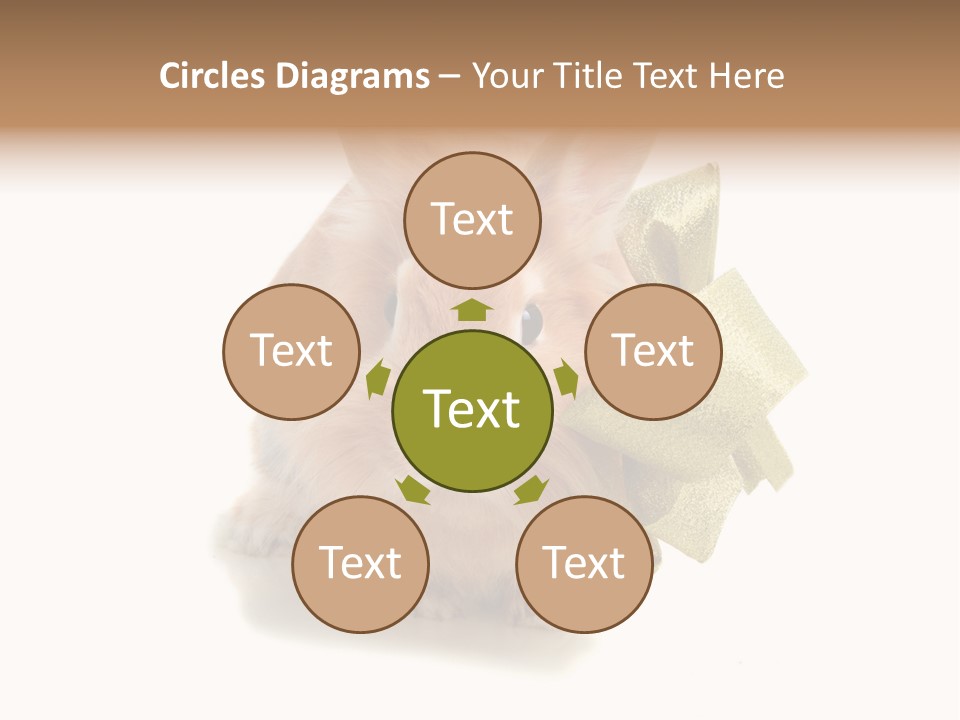 Animal Scarf Fluffy PowerPoint Template