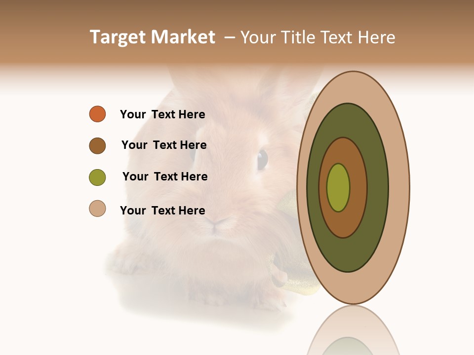 Animal Scarf Fluffy PowerPoint Template