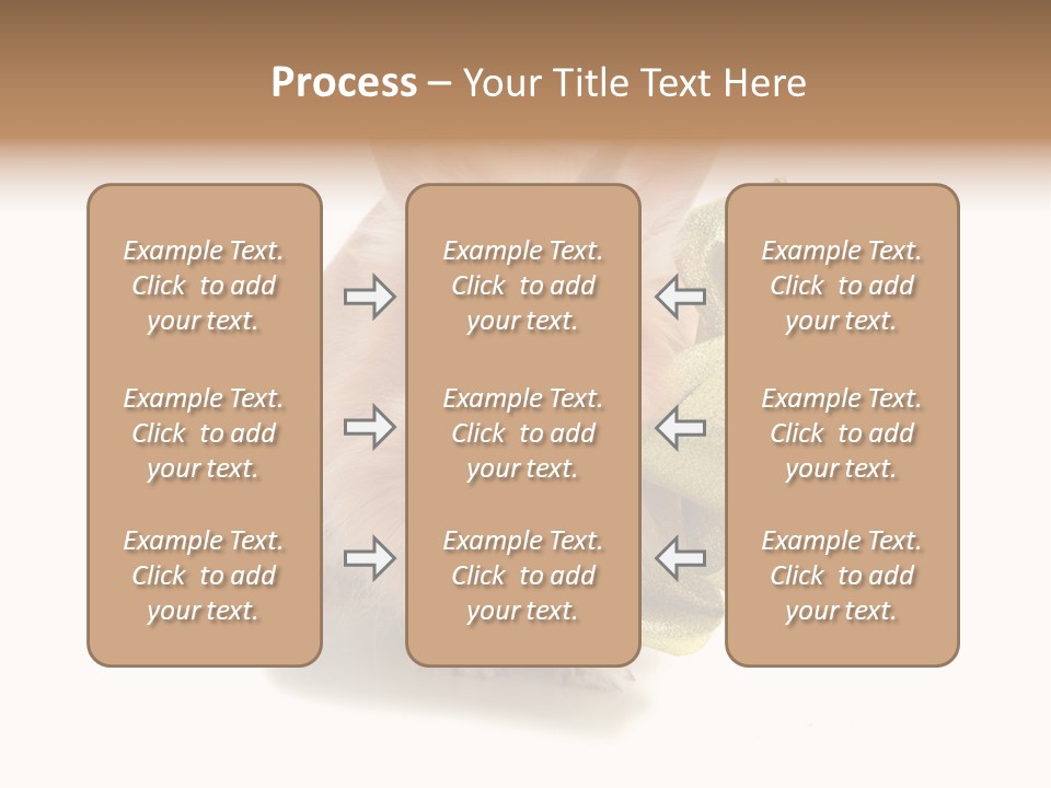 Animal Scarf Fluffy PowerPoint Template