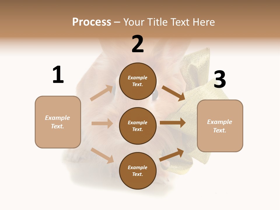 Animal Scarf Fluffy PowerPoint Template