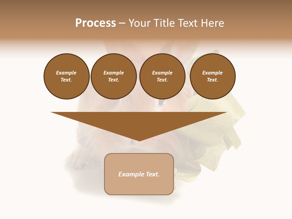 Animal Scarf Fluffy PowerPoint Template