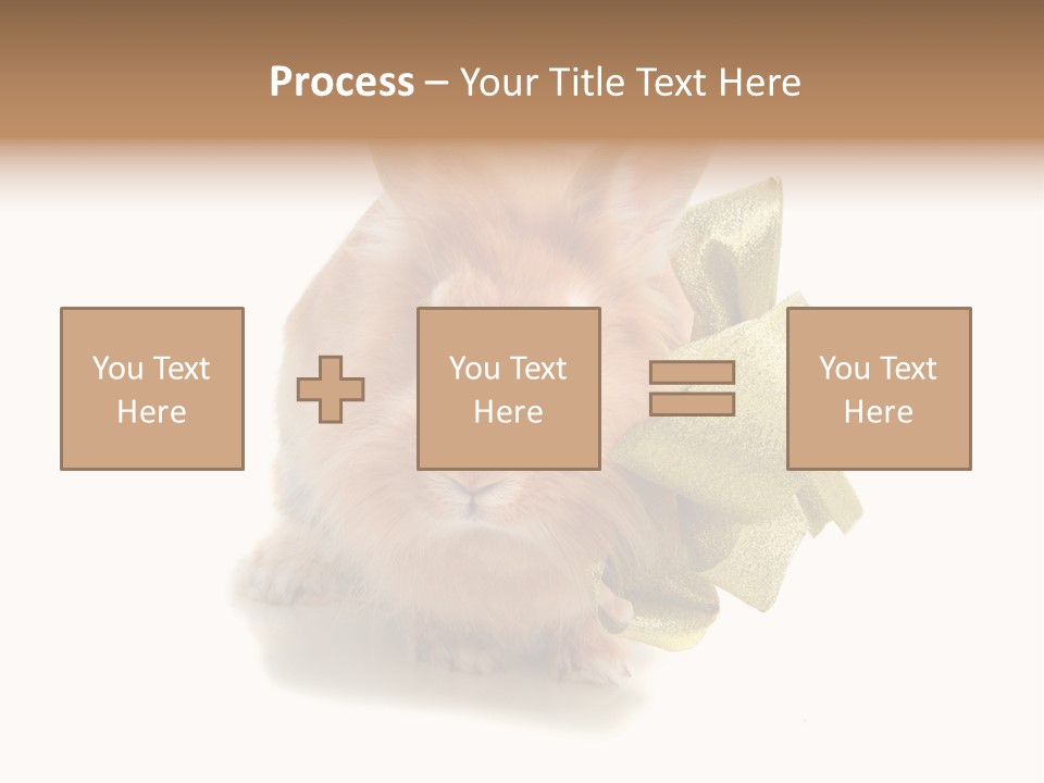 Animal Scarf Fluffy PowerPoint Template