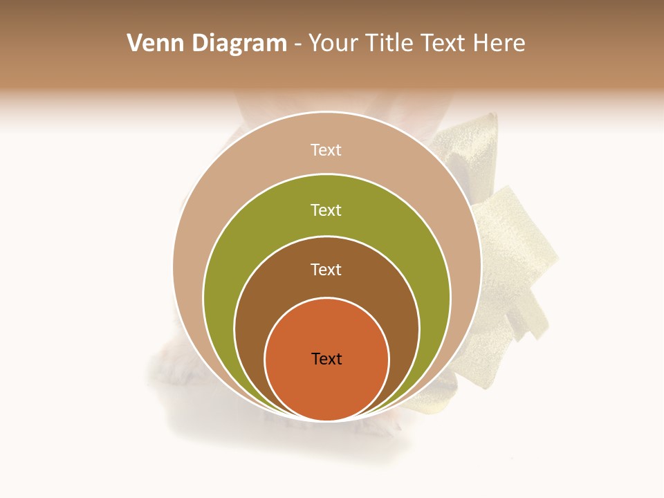 Animal Scarf Fluffy PowerPoint Template