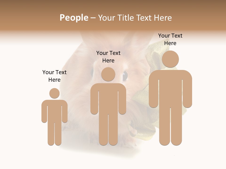 Animal Scarf Fluffy PowerPoint Template