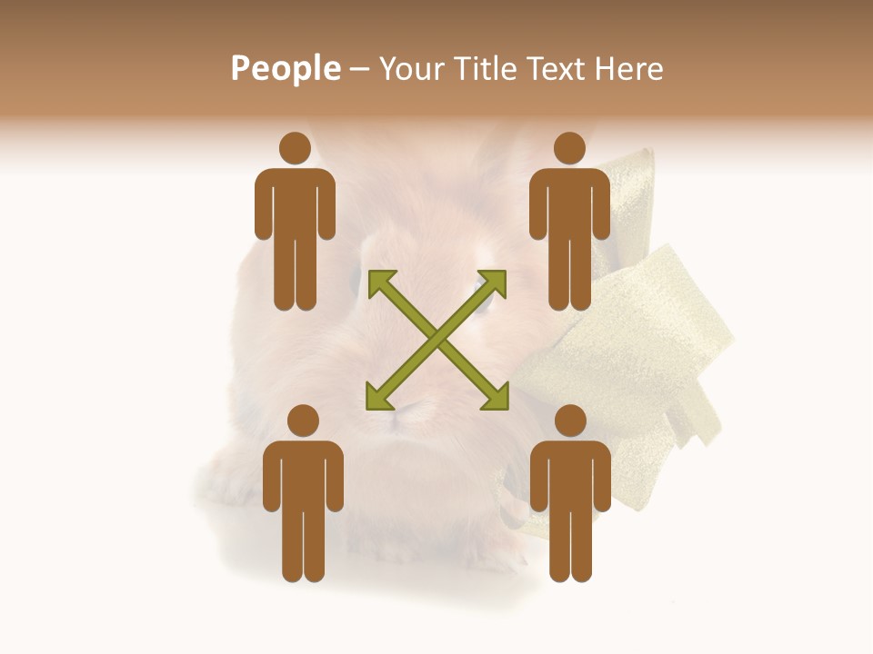 Animal Scarf Fluffy PowerPoint Template