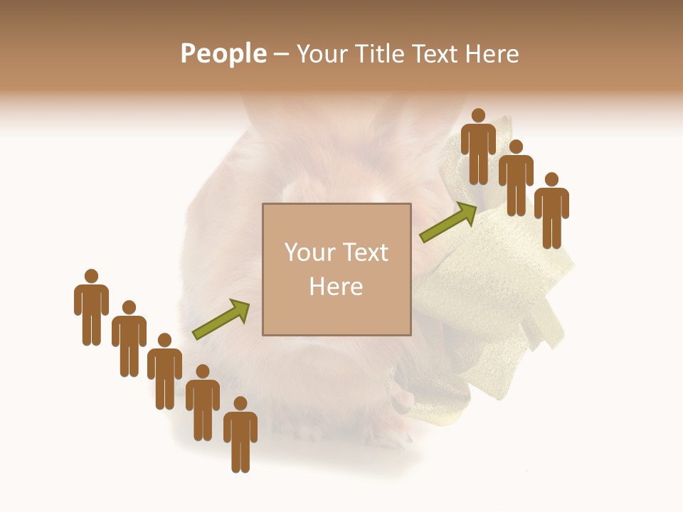 Animal Scarf Fluffy PowerPoint Template