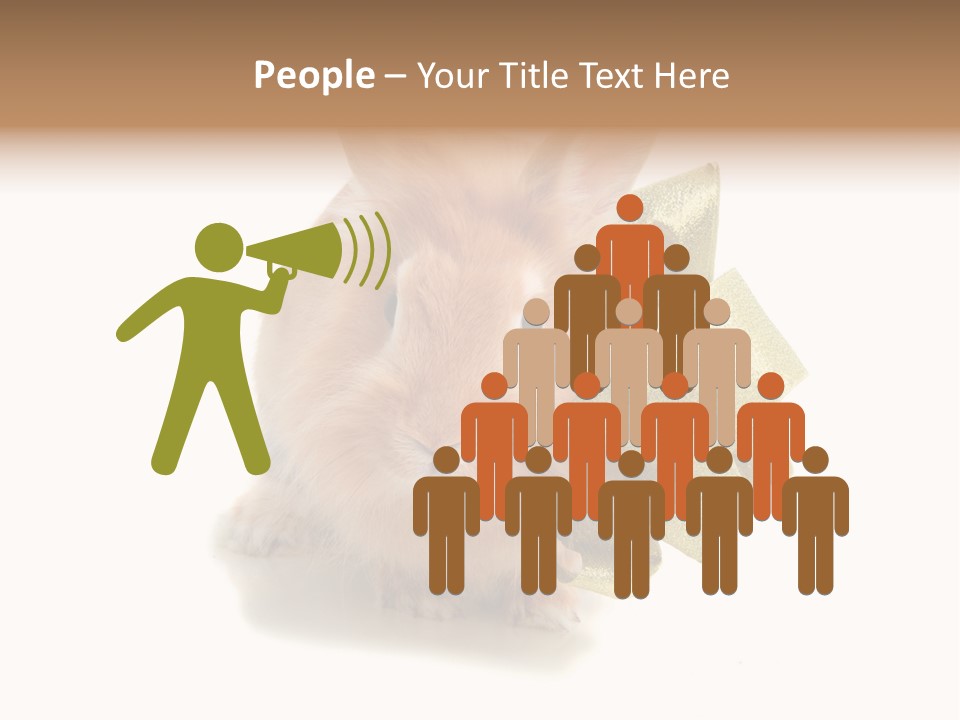 Animal Scarf Fluffy PowerPoint Template