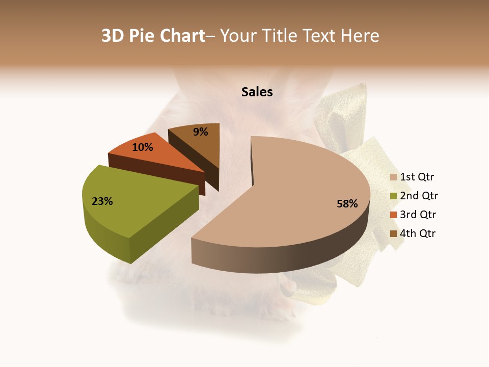 Animal Scarf Fluffy PowerPoint Template