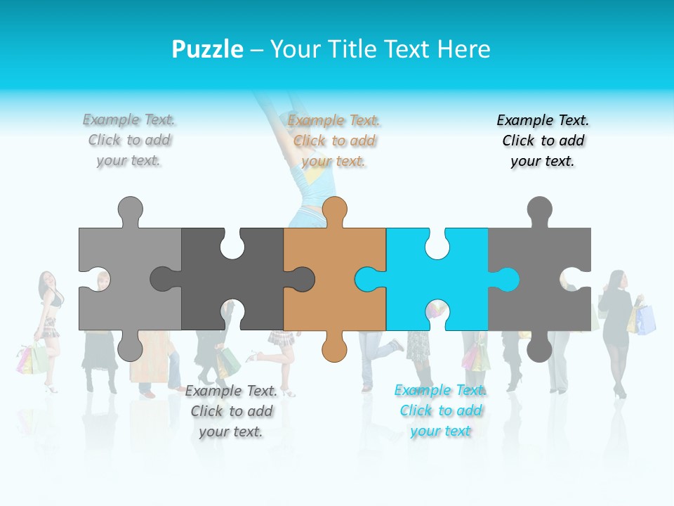 Success Sign Clerk PowerPoint Template