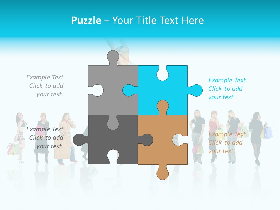 Success Sign Clerk PowerPoint Template