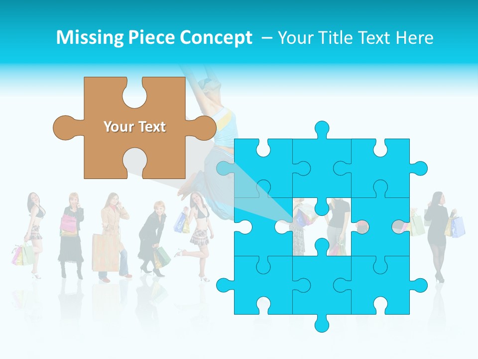 Success Sign Clerk PowerPoint Template