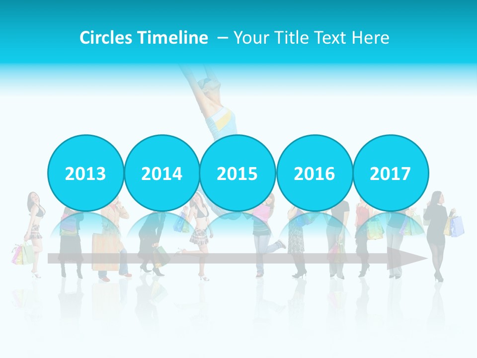 Success Sign Clerk PowerPoint Template