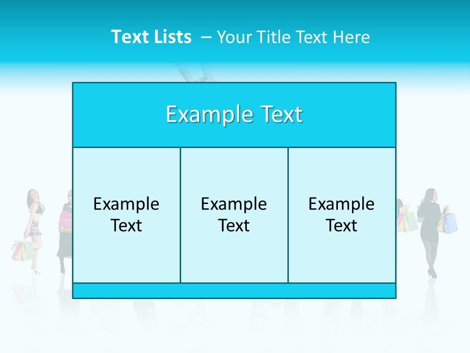 Success Sign Clerk PowerPoint Template