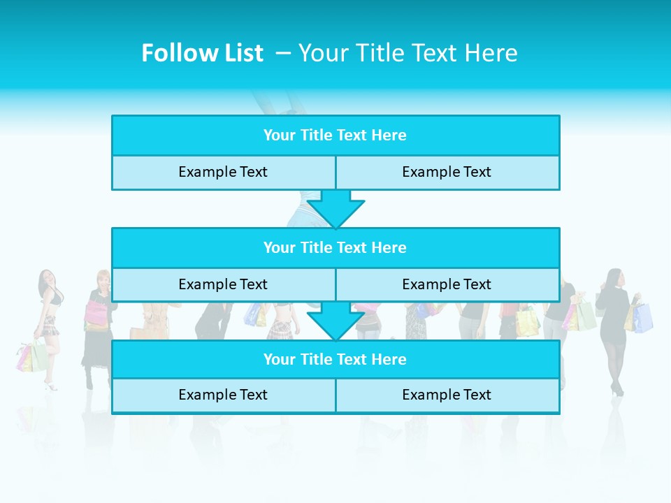 Success Sign Clerk PowerPoint Template