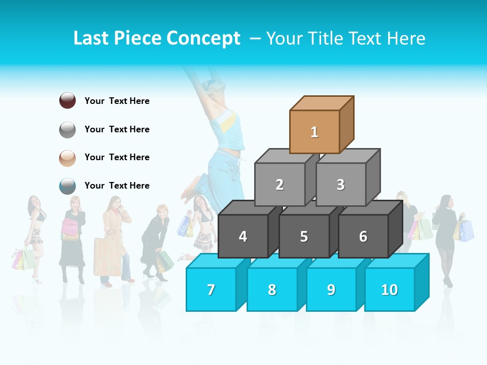 Success Sign Clerk PowerPoint Template